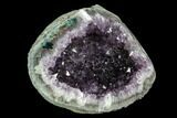 Wide, Purple Amethyst Geode - Uruguay #123781-2